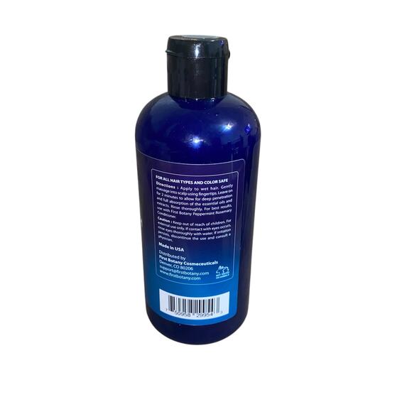 First Botany Peppermint & Rosemary Hair Growth Shampoo 16 oz - Picture 2 of 3